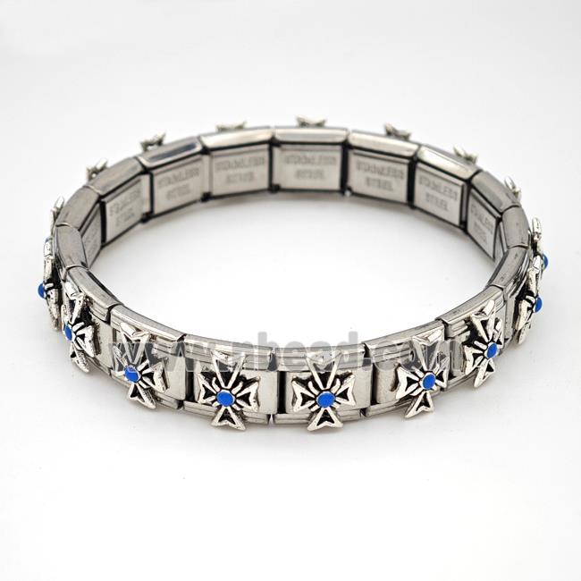 Stainless Steel Module Bracelet