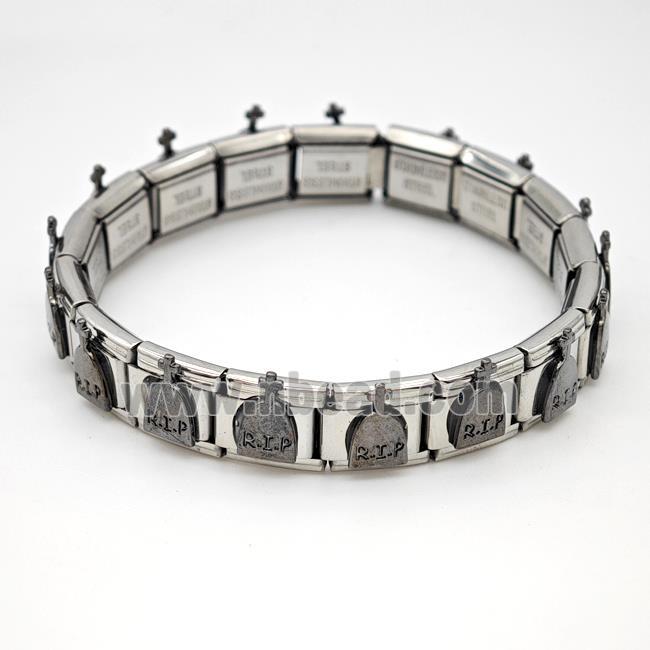 Stainless Steel Module Bracelet CROSS