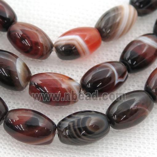 fancy Agate barrel beads