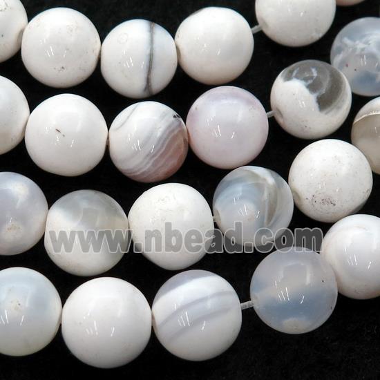 fire agate beads, round