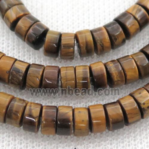 Tiger eye stone heishi beads