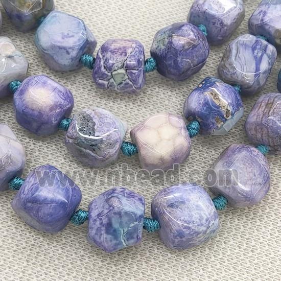 lavender Ocean Jasper Beads, freeform