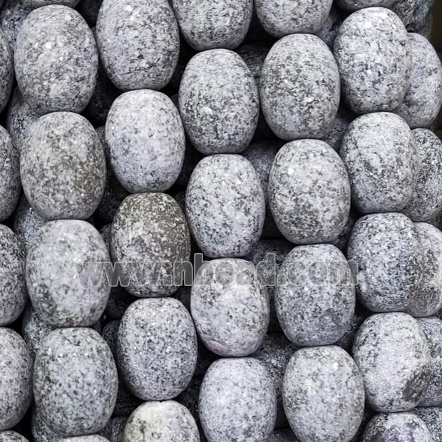 Lepidolite Beads Matte Barrel