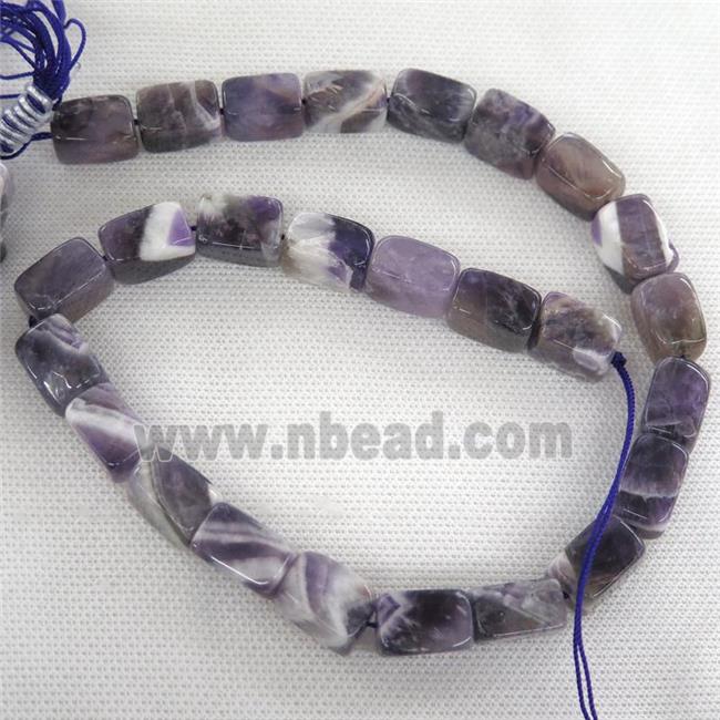 dogteeth Amethyst Cuboid beads