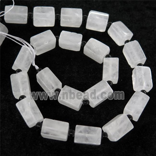 Clear quartz Cuboid beads