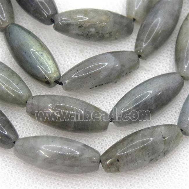 Labradorite rice beads