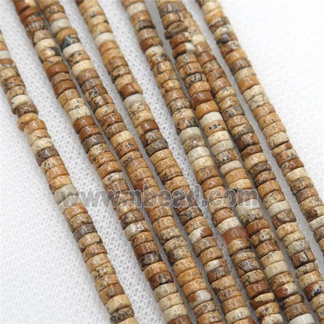 Picture Jasper heishi beads