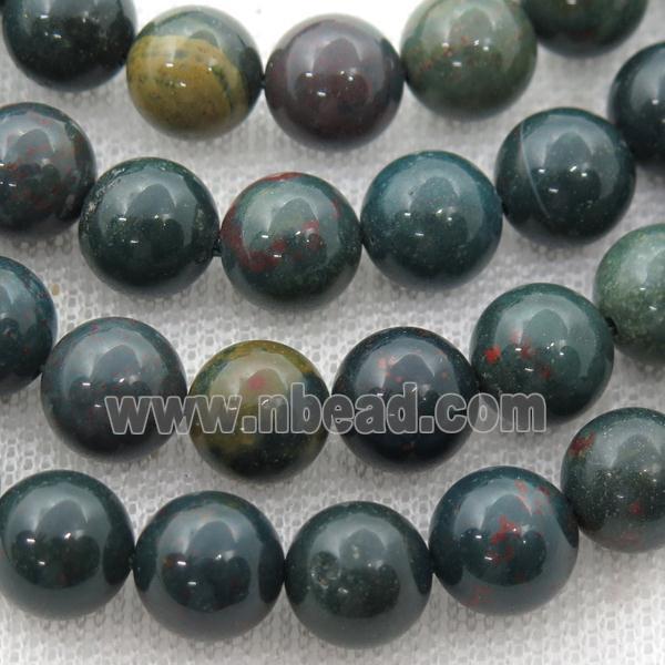 chook BloodStone Beads, round