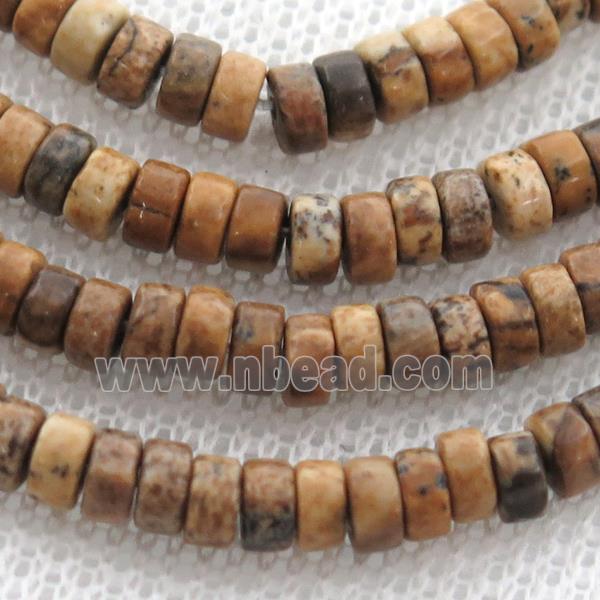 Picture Jasper heishi beads