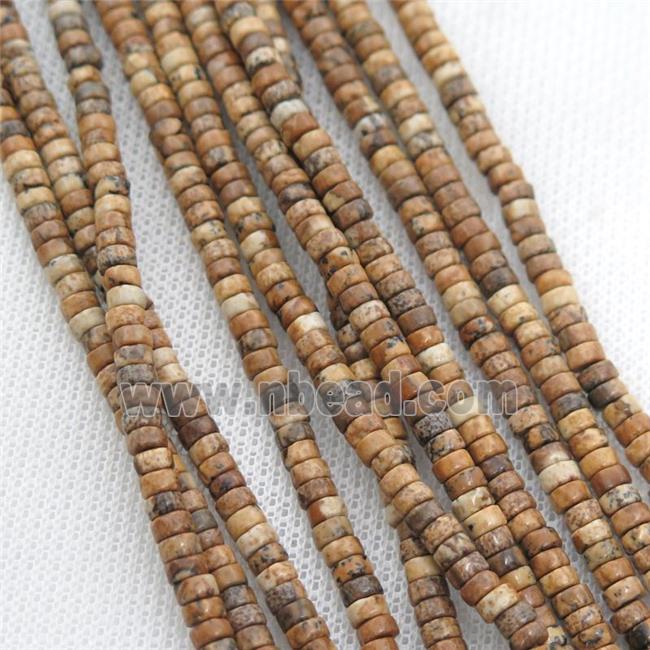 Picture Jasper heishi beads