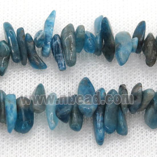 blue Apatite beads chip