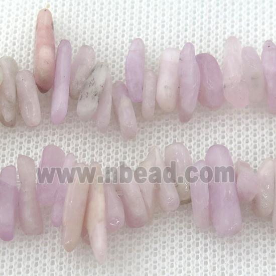 Kunzite chip beads