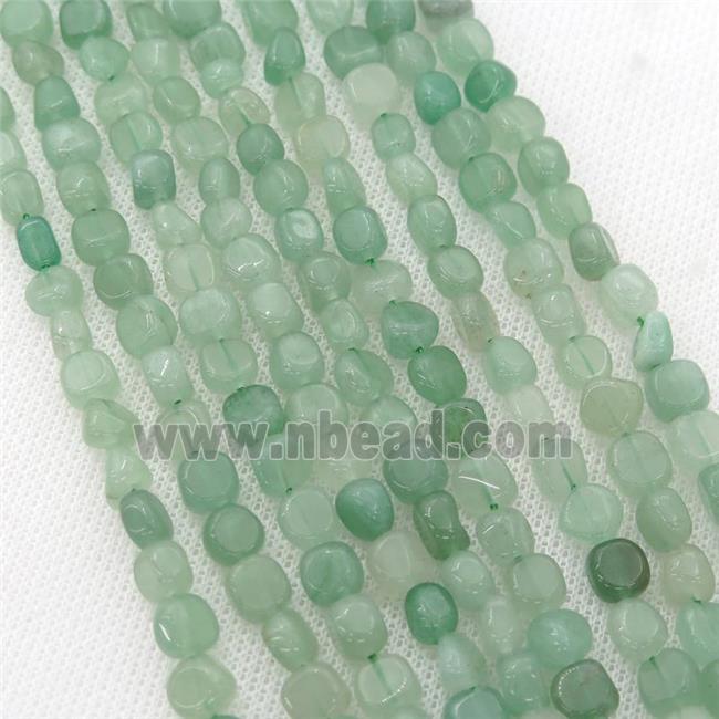 green Aventurine beads chip