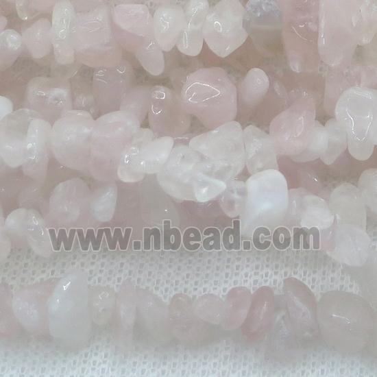 Rose Quartz chip beads