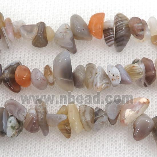 Botswana Agate chip beads