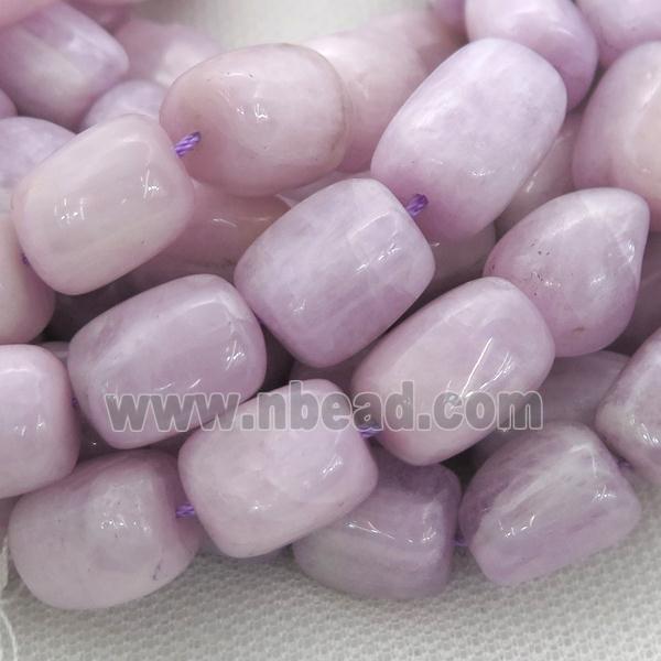 lavender Kunzite beads, freeform