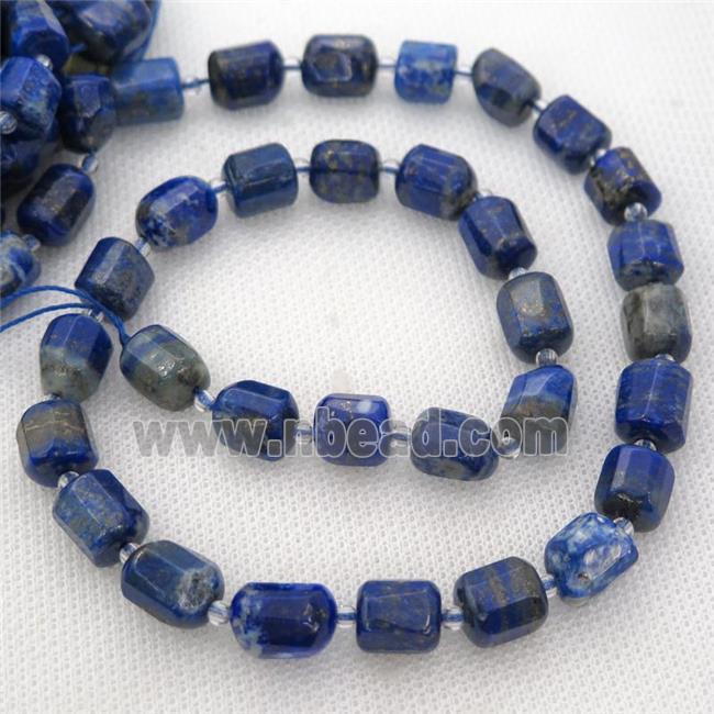 blue Lapis beads, freeform