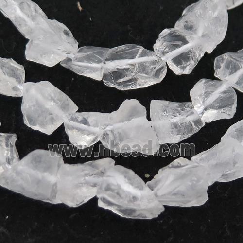 Clear Quartz chip beads