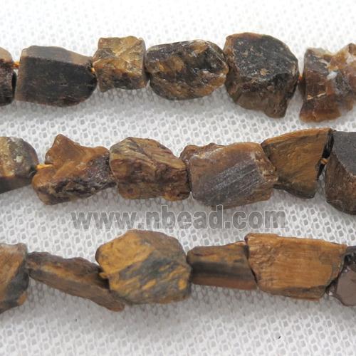 Tiger eye stone chip beads