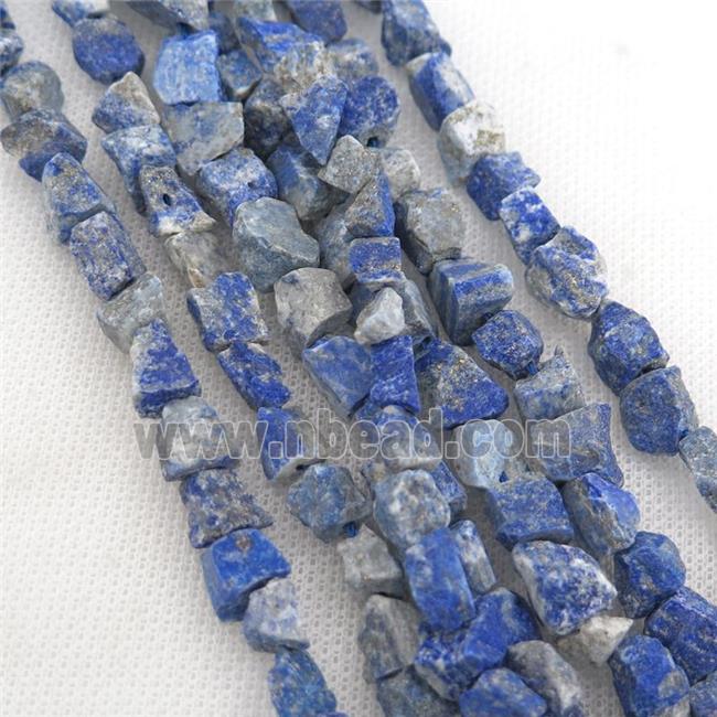 blue Lapis chip beads