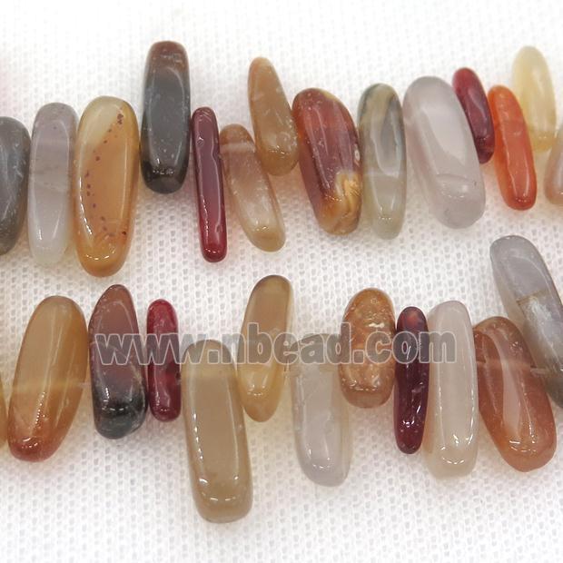 natural Agate chip beads