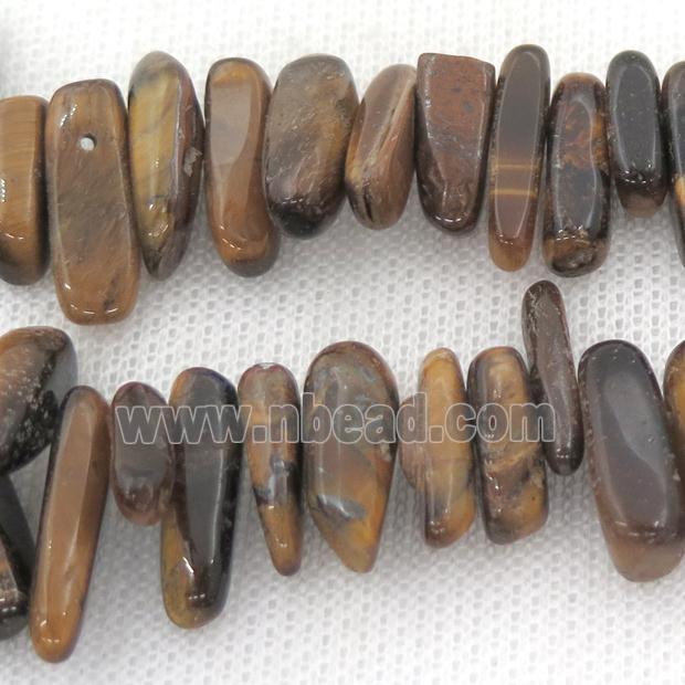 tiger eye stone chip beads