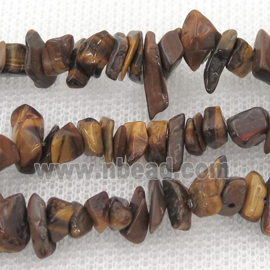 tiger eye stone chip beads