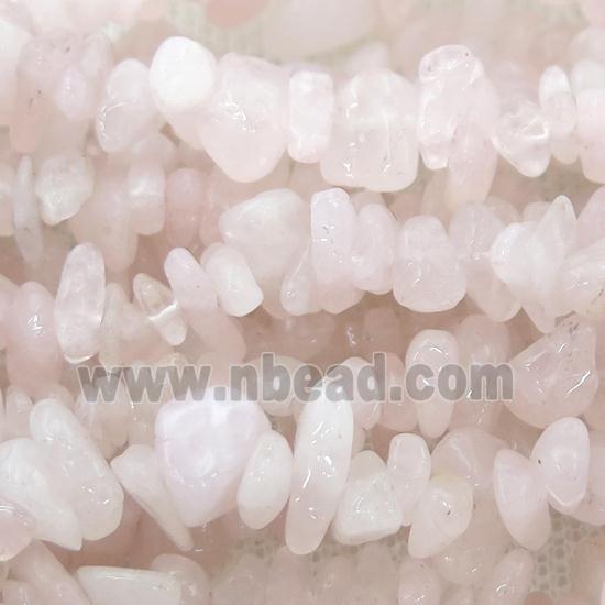 Rose Quartz chip beads