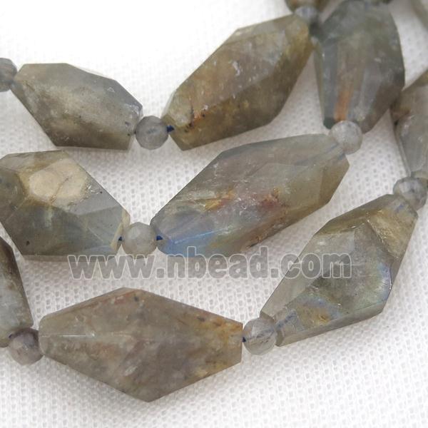 Labradorite Beads, freeform