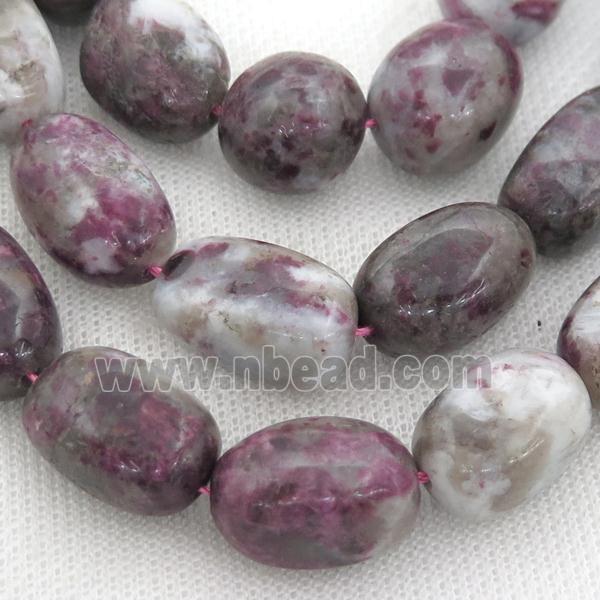 plum blossom Tourmaline Beads, freeform