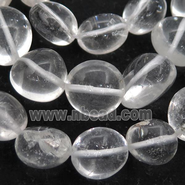 Clear Quartz Beads, freeform