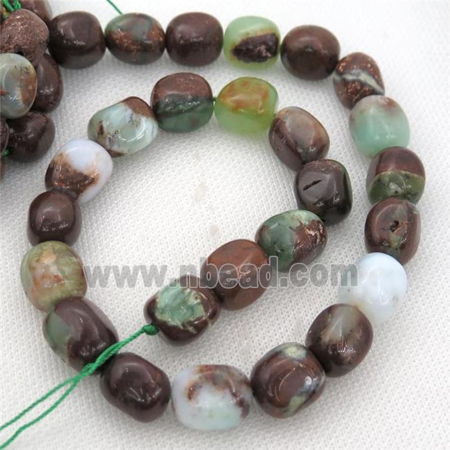 Australian Chrysoprase Beads, freeform