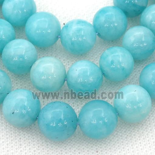 natural Amazonite Beads, round