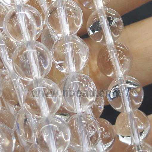 Clear Quartz Beads, round, A-grade