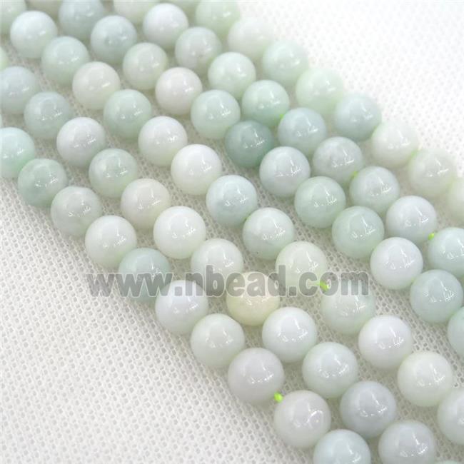 Chinese Nephrite Jade Beads Smooth Round