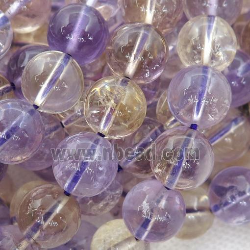 Ametrine Beads, round