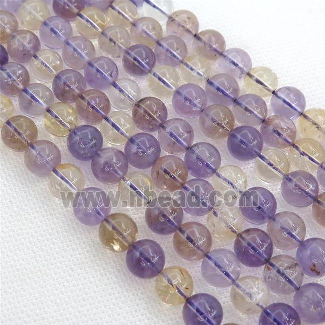 Ametrine Beads, round