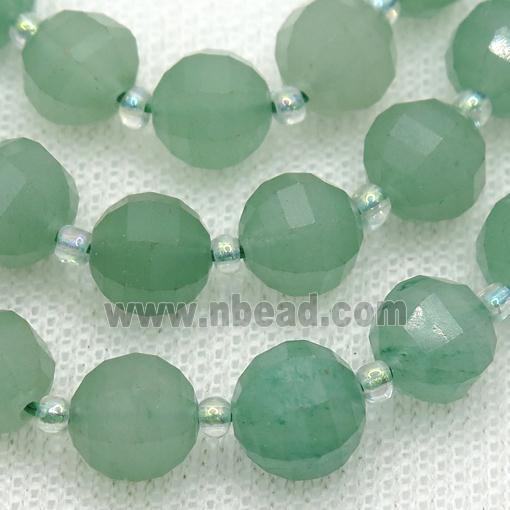 green Aventurine lantern Beads