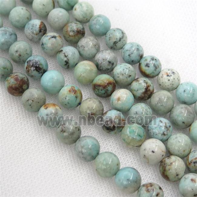 Chrysocolla Beads, round