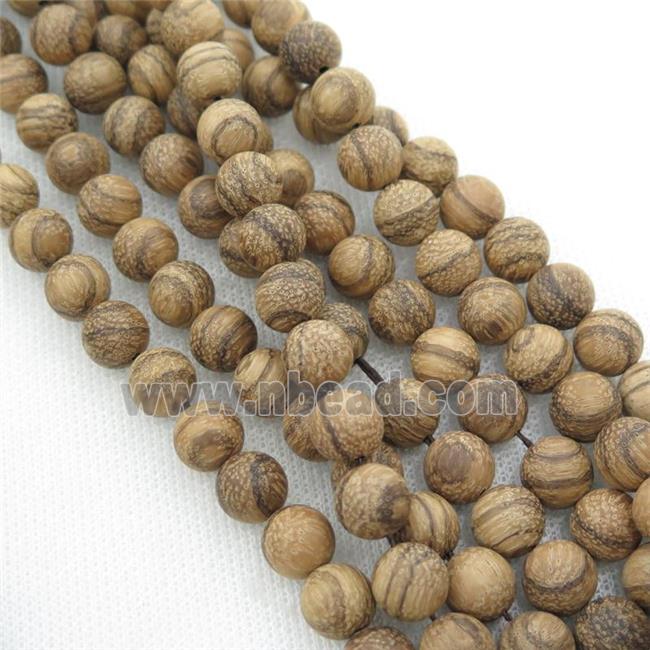 natural Wood Beads, round