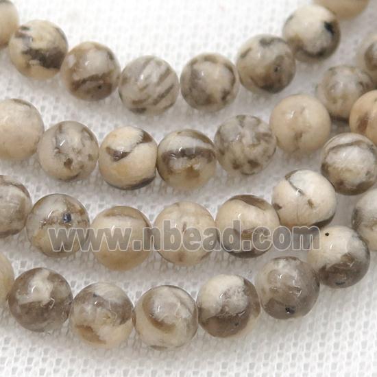 round Feldspar Beads