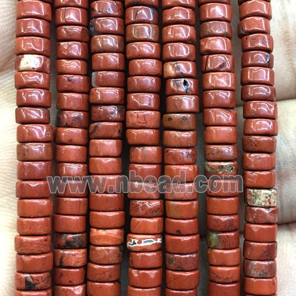 Red Jasper heishi beads