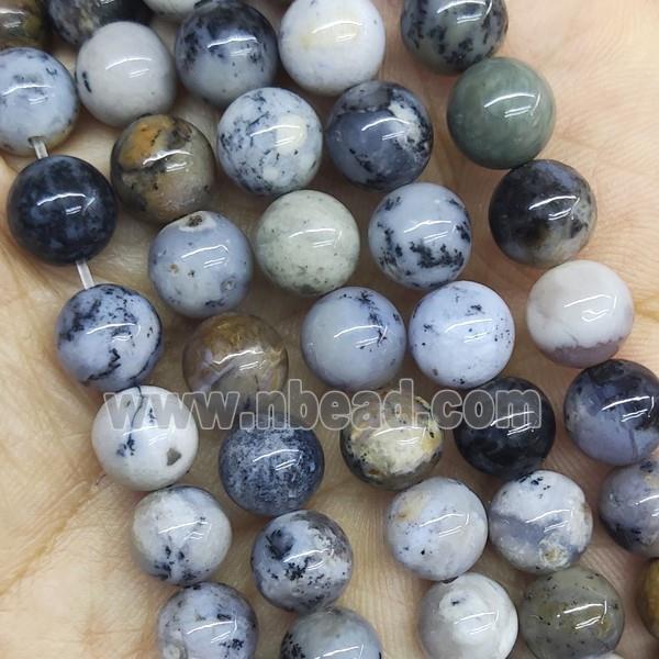 Moss Opal Beads round