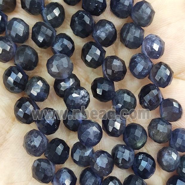 Iolite Teardrop Beads Topdrilled