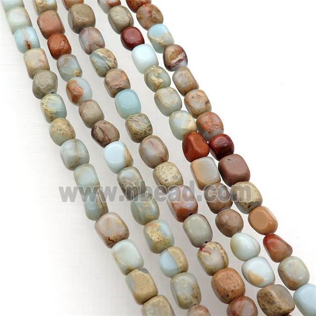 Natural Color SnakeSkin Jasper Beads Freeform