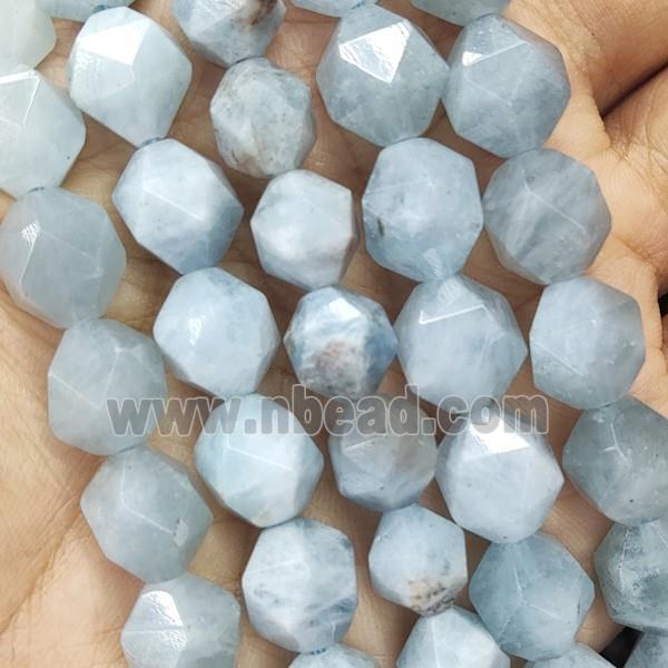 Aquamarine Beads Cut Round