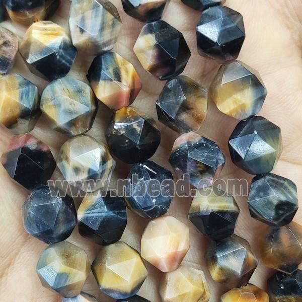 Fancy Dream Tiger Eye Stone Beads Cut Round