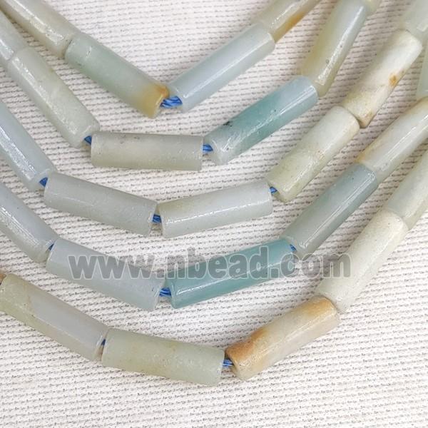 Amazonite Tube Beads