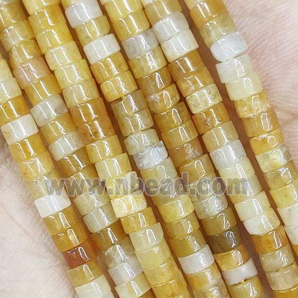 Yellow Aventurine Heishi Beads