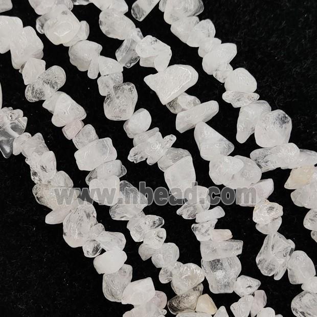 Clear Quartz Chip Beads Freeform